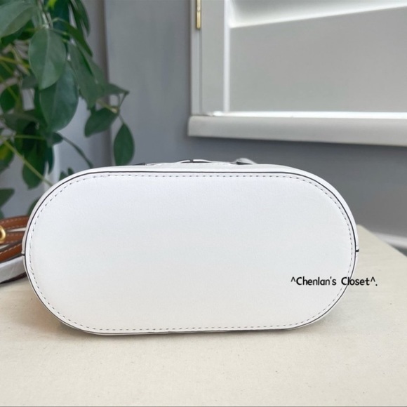 🔥NeW! $598 Tory Burch Cutout Logo Mini tote - Picture 10 of 15